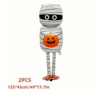 TEMU Globos de Halloween Inflables Enormes Fantasma Bruja Globos de Halloween de Papel de Aluminio Globos de Halloween Suministros para Fiestas de Navidad, Halloween