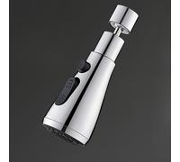 TEMU Grifo multiusos para cocina con rotación de 360°, múltiples de de agua, accesorios para grifos, extensión de grifo, aerador, de agua y aumento de presión
