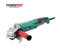 TEMU Herramienta de 1100 W, 125 mm con cable, velocidad variable 3000-12000 RPM, mango lateral de 2 posiciones para esmerilar/pulir superficies metálicas