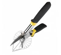 TEMU Herramienta de Corte Multiángulo, Ajustable de 45-135 Grados, Acero - para Cortar PVC, Plástico y MDF, con Bloqueo de Seguridad, Ideal para Electricistas y Carpinteros