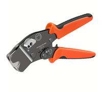 TEMU Herramienta de crimpado de terrajas de cable SJ-305C AWG 30-5, crimpadora de autoajustable cuadrada para fundas de , terminales de extremos de cable, alicates de crimpado manual