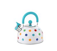 TEMU Hervidor de Acero Inoxidable de 2L, para Estufas de Gas e Inducción, Hervidor Automático con Silbato
