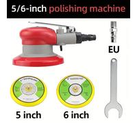TEMU HIFESON Lijadora Orbital Neumática de 5 Pulgadas y 6 Pulgadas 125Mm 150Mm, Máquina Pulidora de Papel de a Presión, Herramienta Profesional para Lijar Automóviles