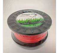 TEMU Hilo para desbrozadora de 1 pieza, 1.75 lb, hilo de naranja para desbrozadora en carrete, hilo de repuesto de nailon para desbrozadora, naranja, diámetro de 1.18 pulgadas/3.0 mm x