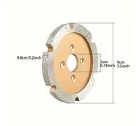 TEMU Hoja de Sierra de Diamante de 8mm/3.2in de Resistencia para Electricistas - Ideal para Cortar Piedra, Granito, y Cemento