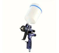 TEMU HVLP 6800G Pistola de Pintura Aire 1.3mm Herramienta para Pulverización Bricolaje Pistola de Pintura a Presión 260L/MIn (Azul)