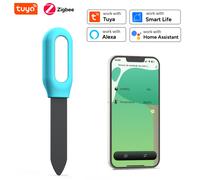 TEMU INSOMA Sensor de Suelo Tuya Zigbee, Probador de Suelo, Detector de Humedad y , Asistente Inteligente para el Hogar con Monitoreo Real para Plantas y Jardín, Opcional Zigbee/Bluetooth