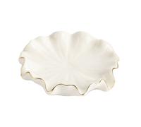 TEMU Jabonera de cerámica minimalista y elegante para el hogar, con un diseño de hoja de . soporte para jabón tiene una función de drenaje, lo que un drenaje automático del agua.