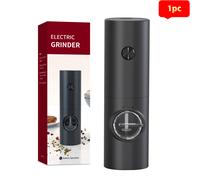 TEMU Juego de 1/2 piezas, Molinillo eléctrico de marina, Juegos de herramientas y gadgets de cocina, Operación con una , Grosor ajustable, 4 pilas (no incluidas), ¡Regalo para las fiestas!