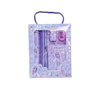 TEMU Juego de 1 set de 6 piezas de lápices temáticos de Frozen, diseño estilo con regla, y de regalo de papelería de oficina, regalo de , y festivos