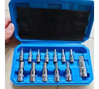 TEMU Juego de 13 Piezas de Llaves Allen Hexagonales Métricas, Acero S2 y , Kit para Reparación y