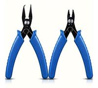 TEMU Juego de 2 Alicates Profesionales para Hacer Joyas: Alicate y Posicionador sin Dientes, Ideal para Crear Collares, Pendientes y Pulseras DIY
