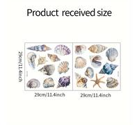TEMU Juego de 2 pegatinas decorativas para baño, calcomanías de pared de y , autoadhesivas y removibles para paredes de baño y , calcomanías para gabinetes y refrigerador, 29**2/11.4*11.4pulgadas*2