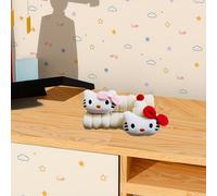 TEMU Juego de 2 protectores de manijas de puerta de Hello Kitty - Estilo Sanrio Y2K Kawaii, protector de pared anticolisión y antistático para decoración del hogar, para dormitorio y