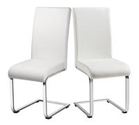 TEMU Juego de 2 sillas de comedor Costoffs, sillas de comedor con brazo en voladizo, sillas mecedoras, capacidad de carga de 135 kg