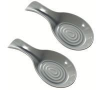 TEMU Juego de 2 soportes para cucharas de PP de calidad , tapetes resistentes al para utensilios de cocina, una herramienta práctica para colocar cucharas