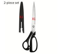 TEMU Juego de 2 Tijeras de Profesionales, Cuchillas Profesionales para Tijeras de Costura, Tijeras para Cortar Tela y Coser, Tijeras de Materiales - Tijeras de de Acero Inoxidable, Super Tijeras