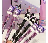TEMU Juego de 3/6 Bolígrafos Kuromi con Punta de 0.5 mm, Escritura para Notas, y Planificación - Pack de Útiles de Oficina Kuromi