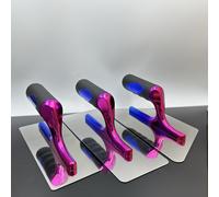 TEMU Juego de 3 espátulas de acero inoxidable con mango , espátula sin clavos, raspador de masilla, para albañilería de paredes, herramienta de acabado, espátula para extender