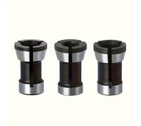 TEMU Juego de 3 para Fresadora, Extensiones de Portabrocas de Acero, 6mm, 6., 8mm, Compatibles con Máquinas de Recorte y Fresado, Accesorios para Máquina de Carpintería