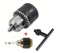 TEMU Juego de 3 piezas de portabrocas de conversión de M14, abrazadera de M14, adaptador de reemplazo rápido de M14, de sujeción 1.5-13 mm