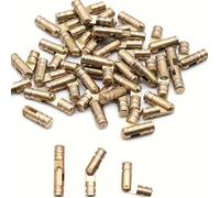 TEMU Juego de 30 bisagras de , bisagras ocultas mini para muebles, para joyero de bricolaje, puerta de armario artesanal (0.51-2.03 cm)