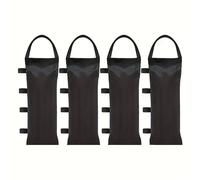 TEMU Juego de 4 bolsas de peso de resistencia para toldo, sacos de arena antiviento para toldos de pícnic de exterior