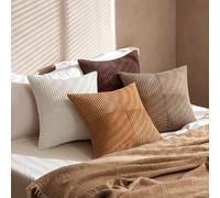 TEMU Juego de 4 fundas de cojín decorativas de de estilo retro con patchwork de 45×45, fundas de cojín de para decoración del hogar [sin relleno de almohada]