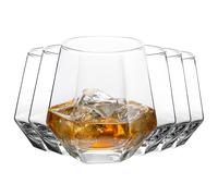TEMU Juego de 4 o 6 Copas sin Pie de Diamante de 10oz - Adecuadas para Vino o , Champán y Bebidas
