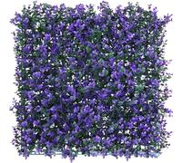 TEMU Juego de 4 paneles de boj artificial de 20"X20" (50X50Cm) para uso decorativo en paredes verdes, para jardines y patios interiores y exteriores
