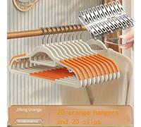 TEMU Juego de 40 Ganchos de Plástico Antideslizantes + Pinzas, Fuertes y Duraderos, Gancho Giratorio, Secado y Almacenamiento de Ropa para y Verano, Ideal para Dormitorio, Baño, Hogar