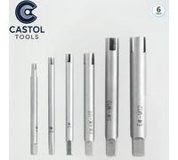 TEMU Juego de 5/6 Piezas para Extracción de Rotos, Herramienta para Eliminar Roscas Dañadas M5-M12, Extractor de Desgastados, Kit de Herramientas con