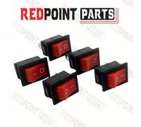 TEMU Juego de 5 interruptores de encendido/apagado para motosierras chinas modelos 5200, 4500, 5800 y 45Cc, 52Cc, 58Cc, componentes de repuesto