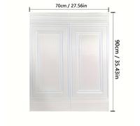 TEMU Juego de 5 piezas de papel tapiz texturizado 3D de 5 mm, material XPE, engrosado, impermeable y adhesivo autoadhesivo para cubrir paredes de dormitorio, renovación y decoración, empaquetado