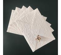 TEMU Juego de 5 sobres blancos con solapa en V tamaño A7 - 5.31X7.28 pulgadas, perfectos para tarjetas de regalo y invitaciones para enviar por
