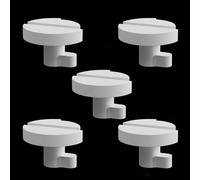 TEMU Juego de 5 tapas/clipes de ventilación para nevera de RV, compatibles con neveras , repuestos para neveras de RV, cubierta de ventilación para nevera de RV, sin batería