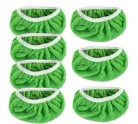 TEMU Juego de 7 Piezas de Almohadillas Reutilizables de Calidad para Fregona: Lavables, Duraderas y Absorbentes para Uso y Húmedo