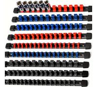 TEMU Juego de 9 Piezas para Almacenamiento de Sockets, Organizador de Sockets, Soporte Organizador de Herramientas