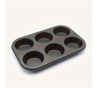 TEMU Juego de bandejas para hornear de agujeros, moldes redondos para pasteles, moldes planos para muffins y herramientas de horneado para hornos domésticos