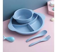 TEMU Juego de cena de 4 piezas para el hogar, estilo europeo, juego de vajilla con , ,