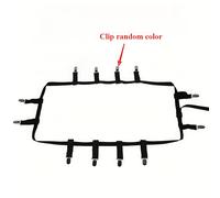 TEMU Juego de clips elásticos ajustables para sábanas de color aleatorio con 12 clips, cinturón de fijación de colchón antideslizante de nailon, clips para sábanas únicamente lavables a