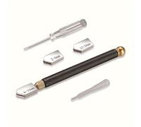 TEMU Juego de Cortador de Vidrio Multifuncional con Cabeza de Corte para Mármol y Azulejos, Diamante , Set de 5 Piezas