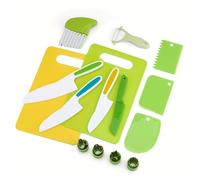 TEMU Juego de Cuchillos de Cocina, de Plástico, , para Pasteles, para Pan, Pequeño de Plástico, Rallador de Verduras, Gadgets Pequeños de Cocina