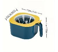TEMU Juego de de Condimentos de Gran Capacidad 4-en-1 con y Cuchara - ABS Duradero, para la Organización de la Cocina del Hogar, de Sal, Combinación