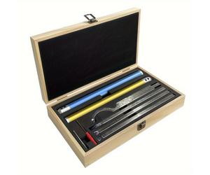 TEMU Juego de herramientas para torno de madera para tallado de madera, que insertos de corte y una , disponible en configuraciones de 6 en 1 y 4 en 1