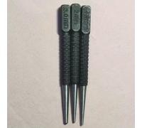 TEMU Juego de punzones centrales de acero al carbono de 1.5 mm/2 mm/3.98 pulgadas (1.5Mm/2Mm/M) para carpintería y metal, trazador de madera, punzón central antideslizante