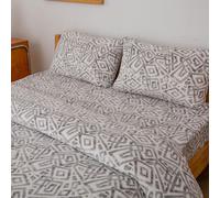 TEMU Juego de Sabanas Invierno 4 Piezas 240 gr/m² para Cama 90-135-150cm Microfibra inculuye 2 Fundas de Almohada,Bajera Ajustable y Sábana Encimera
