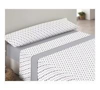TEMU Juego de Sábanas Termica 3 Piezas - Sábanas de Otoño/Invierno Tejido Polar, Bajera 135x190cm, Encimera de 210x260cm y una Almohada 45x155cm(Azul, Cama 135)