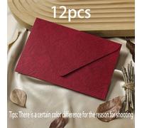 TEMU Juego de sobres de árbol estilo vintage de 12 piezas, 16.5Cm * 11Cm / 6.50In * 4.33In, ideal para hacer invitaciones, almacenamiento, tarjetas de agradecimiento, y cartas de amor entre