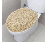 TEMU Juego de tapetes elásticos ultra suaves antideslizantes para el hogar, baño, cubierta de asiento de inodoro